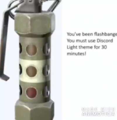 Instead of discord use reddit light theme