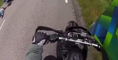 WCGW riding in the wrong lane