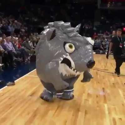 Interesting mascot.