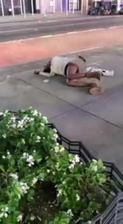 NYC. In front of Penn Station. (OC) Tried to help but I had a train to catch.