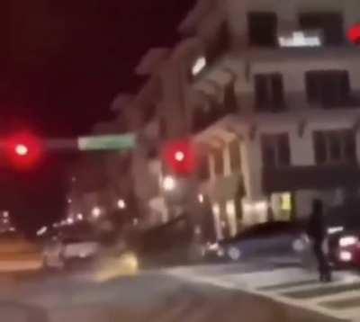 To do a cool left turn