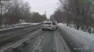 The greatest pass in automotive history