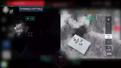 The “Ghost of Khortytsia” Battalion of the Kara-Dag Brigade, follow fiber optics cables in the morning sun back to the launch point, and take out the russian drone operators.