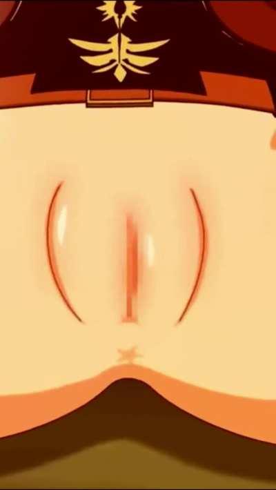 amber blowjob ( exga )[genshin impact]