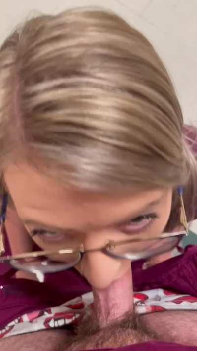 POV when the head nurse is giving her medicine 😋