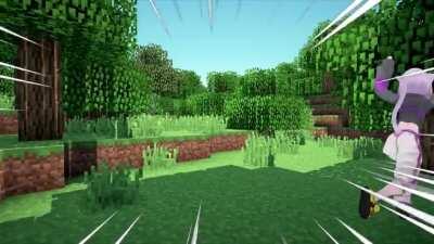 I turned the Okayu running from the latest episode of the Hololive anime into a Running in the 90's meme