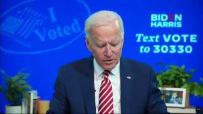 Did Joe Biden Just Admit to Organising Voter Fraud?