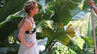 Jennifer for Vanity Fair BTS 2014