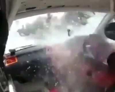 I think he hit something 🤔