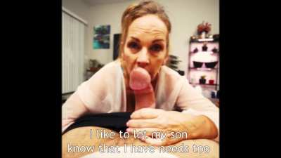 You've got to do something for mom.