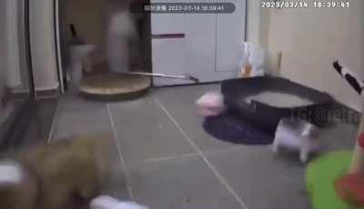 So anyway, I started blasting