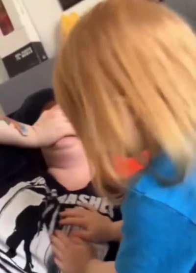 Thanks God she doesn't wanted to make hot milk😢