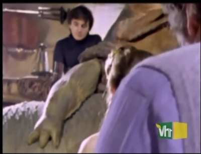 Behind the Scenes Slave Leia