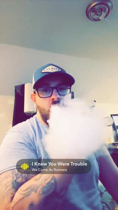 Uhh I’ve run out of clever shit I’m just getting high 💨☁️🧊🫠