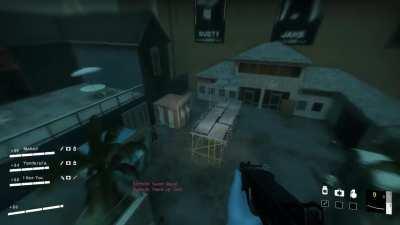 Accidentally bounced off a spitter projectile