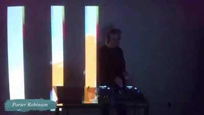 Made a mashup of Let Me Be With You (the intro for the anime Chobits) and Porter's Easy