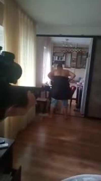 Alexi, help me try bulletproof sweater ...