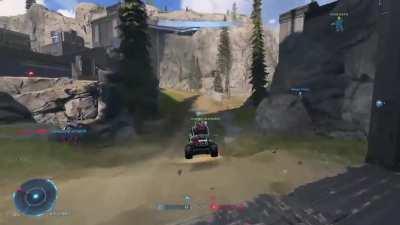 This is the least intimidating I've ever felt on a Warthog.