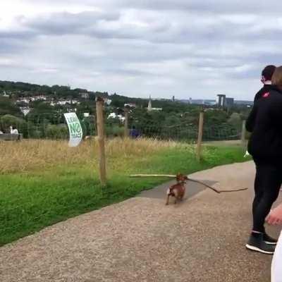 He took social distancing very seriously