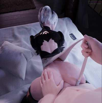 2B anal [Nier Automata] (no1nsfw, audio volkor)