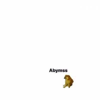 Cheems in the abyss