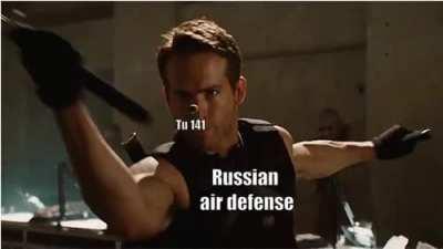 What happened according to the ruskies (their air defense is badass)