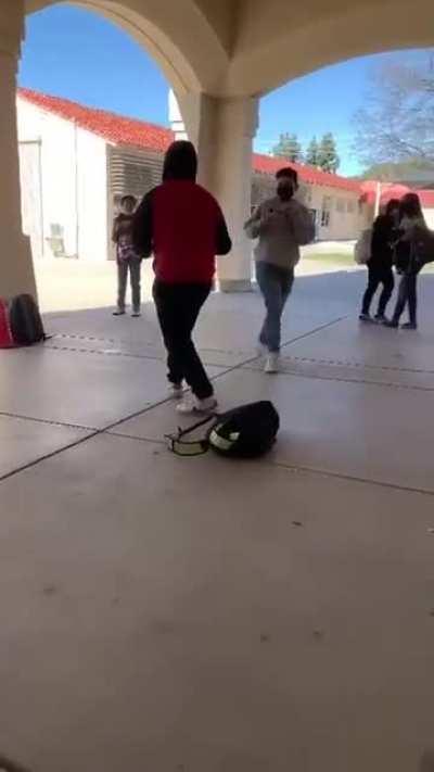 Dude lost to a backpack