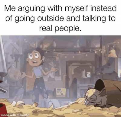 What do you mean IM the one responsible for MY OWN happiness!?