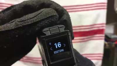 My attempt at a glock smart-slide