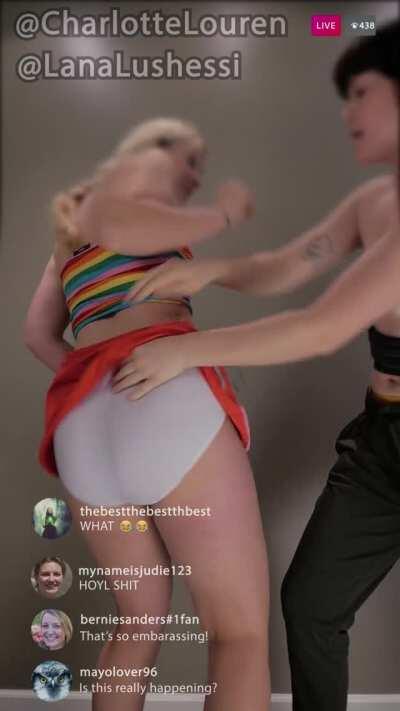 Instagram Wedgie War [OC]