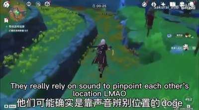 Itto's CN VA and his friend played windtrace and their laughter pls 😭