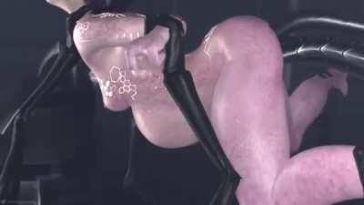 Tali'Zorah probed by the Geth (sound warning! higher-quality in comments)