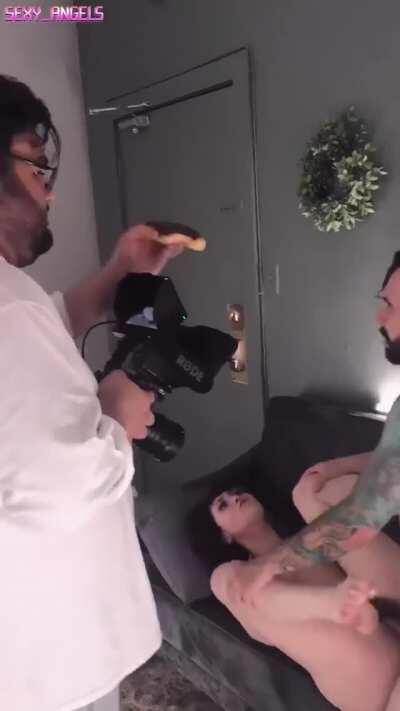 Just a mid-scene snack