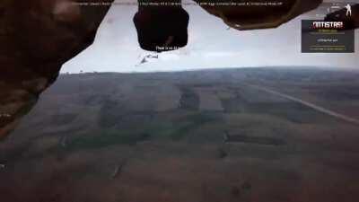 I guess that is one way to deploy a foot soldier