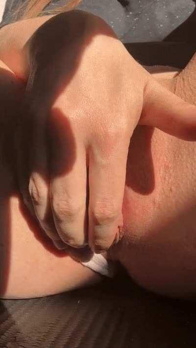 Think you can fit your whole tongue inside me? ;)