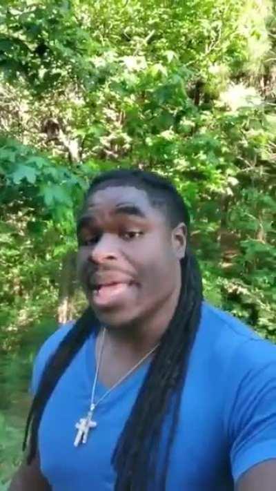 Majestic man has message for antifa members