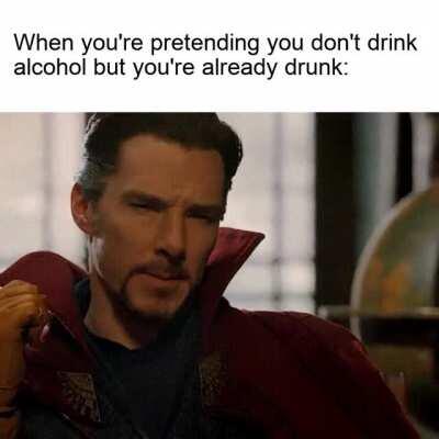 no no I'm fine. I'm like really good. That spahK-liNG wiNE did duh trik.