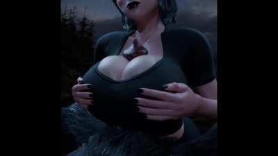 (Rekin3D) Mavis has a special way to tame the werewolves