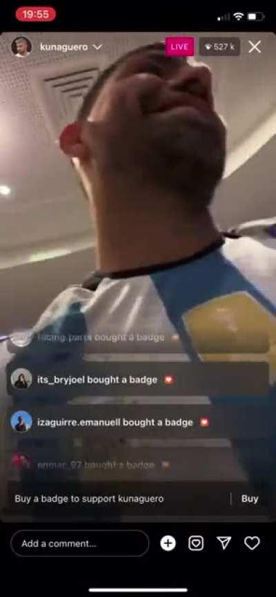 Sergio Agüero live: 