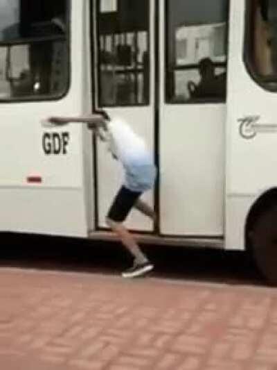 Trolling the bus driver