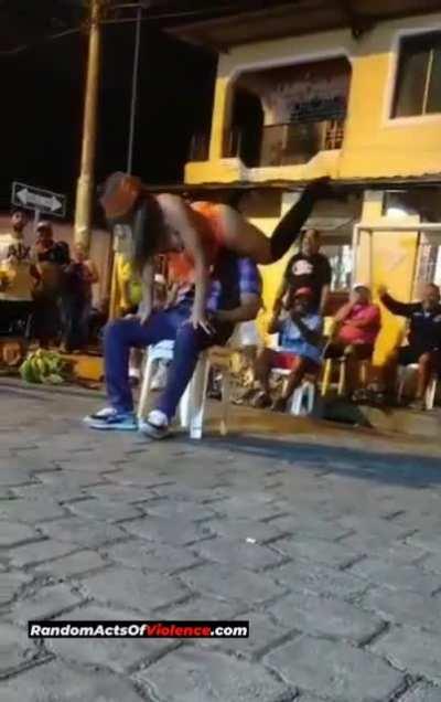 WOMAN ISN’T HAPPY WITH THE STRIPPER ON HER MAN