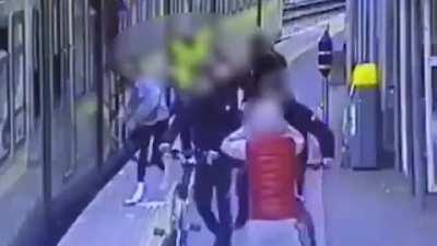 Teen nudges woman under train at Howth Station