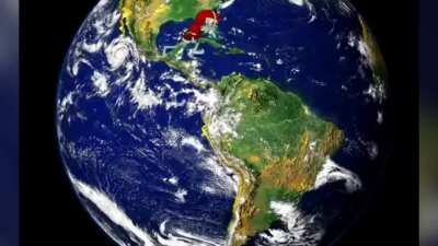 Apparently, iPhones’ automatically generates slideshows using media saved to your photo album. It consistently creates this type of dumbass content