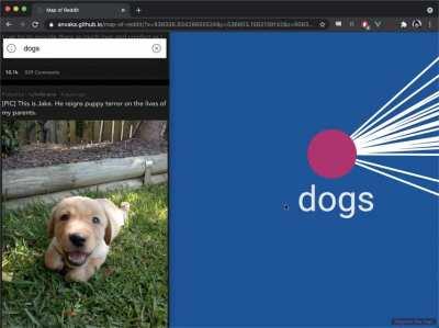 [OC] I've made an interactive map of reddit based on 176 million comments