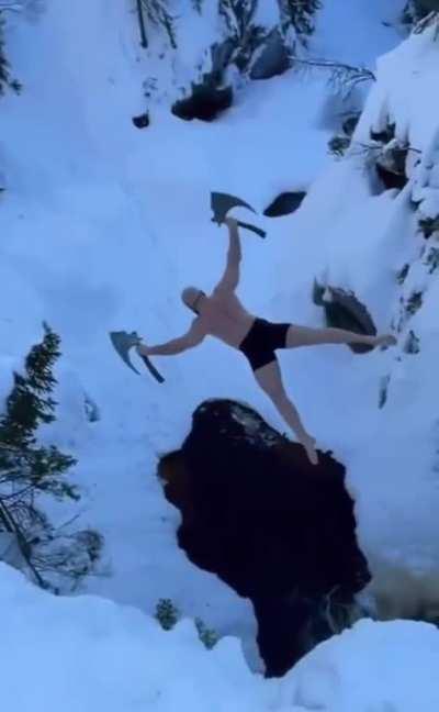 When Tomy plays too much God of War