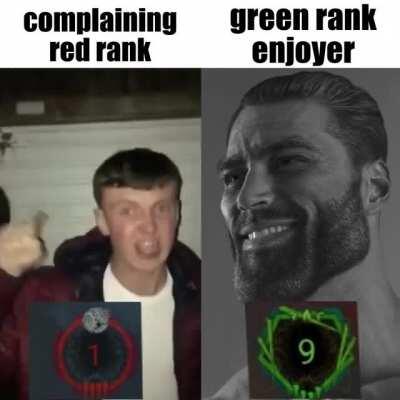 Green rank superior