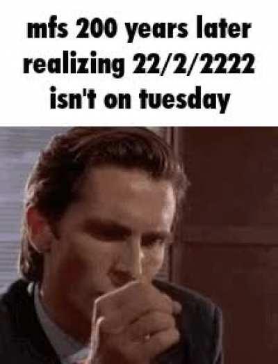 better luck 22/2/22222