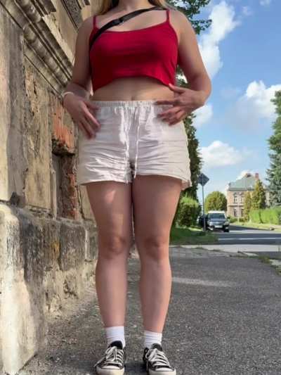 tits out in public
