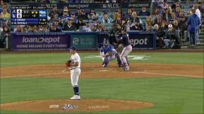 [Highlight] [Highlight] Duvall gets his 2nd RBI of the game to make it 5-0 for the Braves