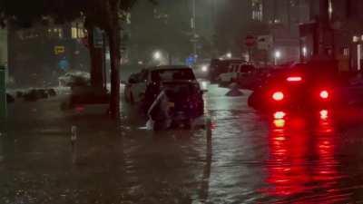 Food Delivery Person Working During Flash Flood 😳